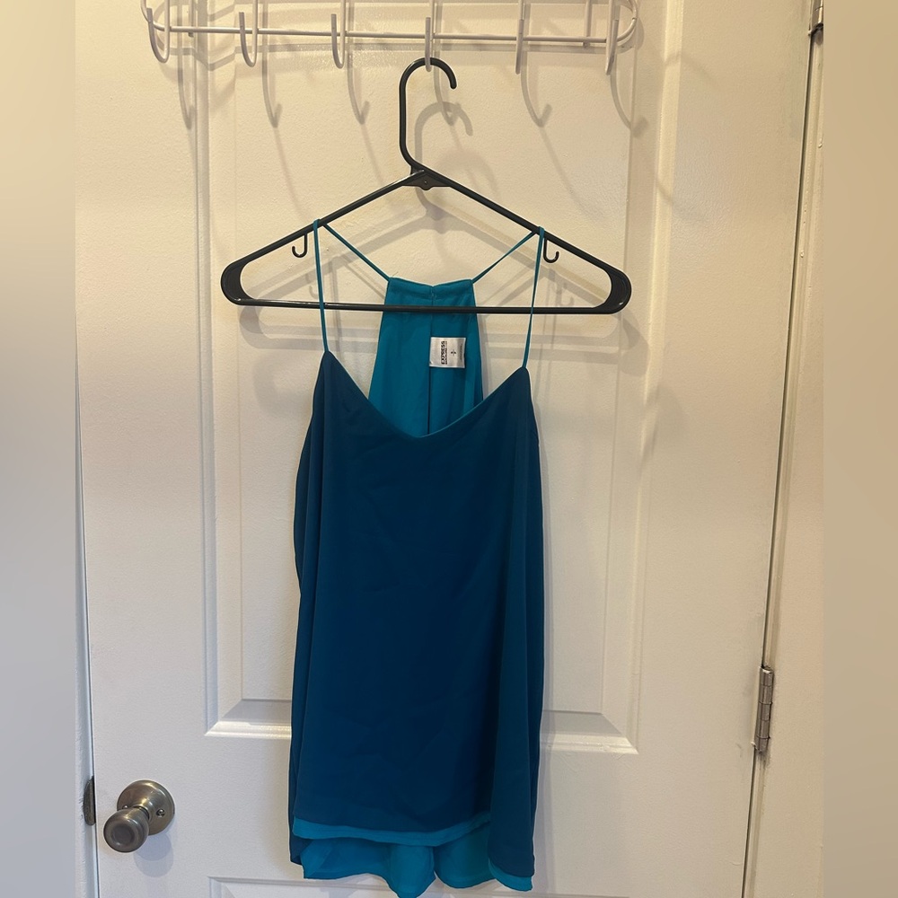 Express Teal Reversible Cami